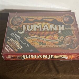 😄Jumanji wooden case board game NEW 2017